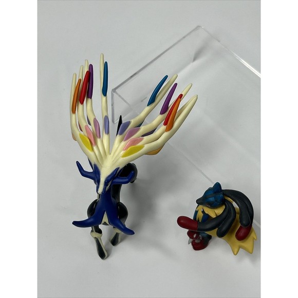 Takara Tomy Pokemon Nintendo Figure Moncolle Lot Xerneas EX ML-12 Mega Lucario - Picture 5 of 10